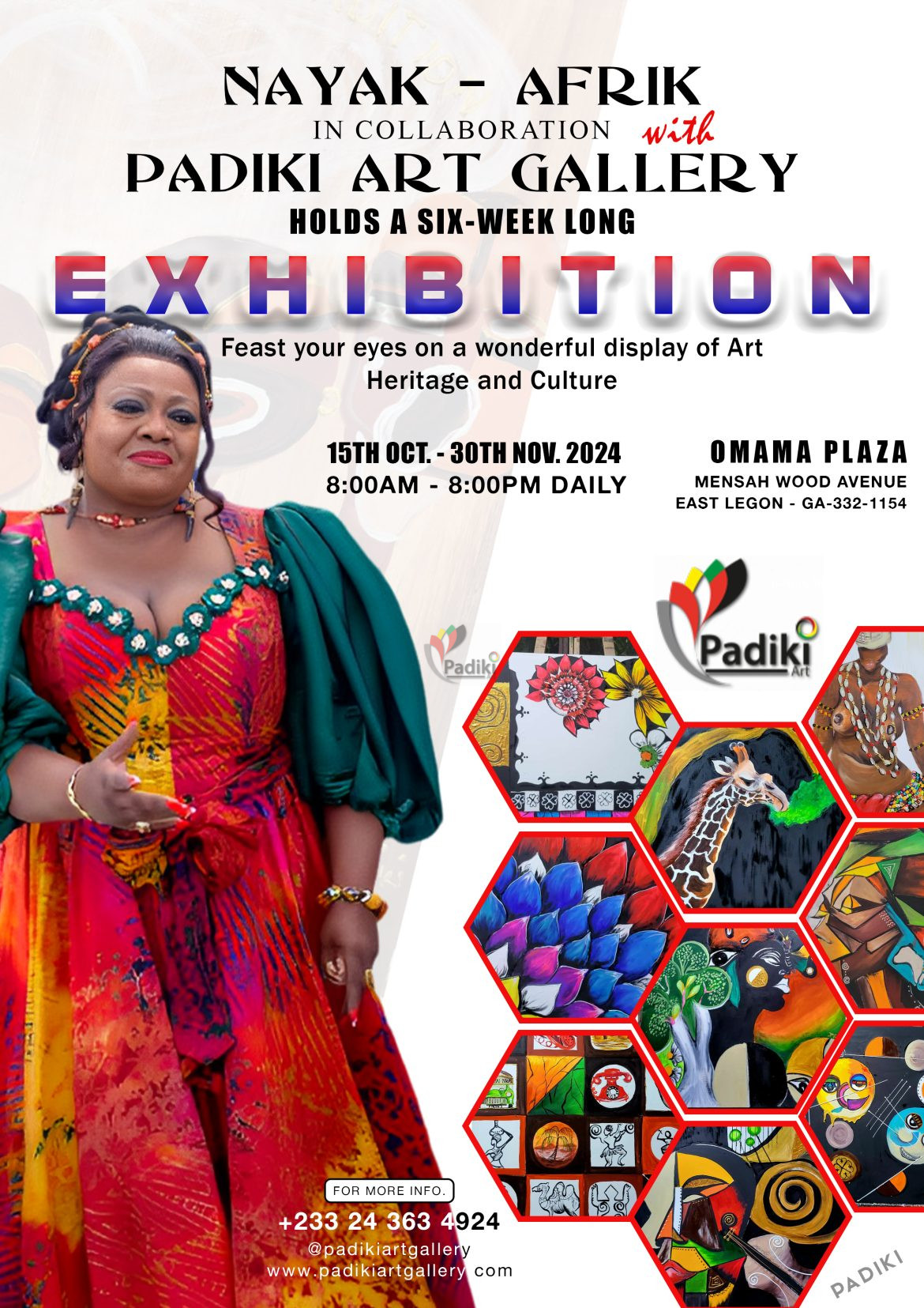 Nayak -Afrik in collaboration with Padiki Art Gallery holds a six week long  exhibition